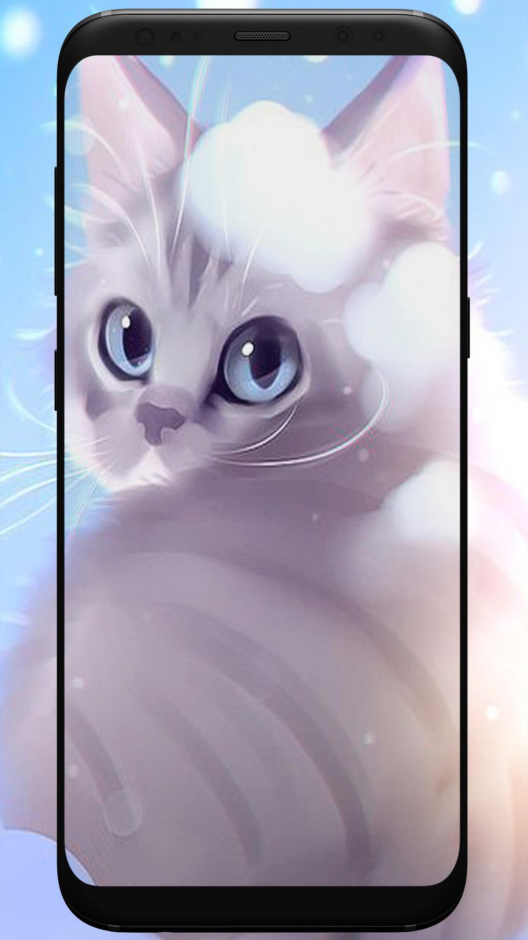 Android용 귀여운 고양이 배경 화면 Apk 다운로드