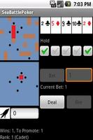 Sea Battle Poker تصوير الشاشة 1
