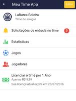 Meu Time App capture d'écran 3