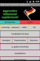 Apprendre l’allemand gratuit Affiche
