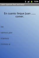 Learn Spanish easy and fun screenshot 1