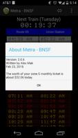 Schedule for Metra - BNSF imagem de tela 3