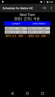 Schedule for Metra HC Ekran Görüntüsü 2