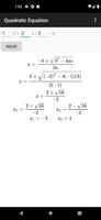 Quadratic Equation capture d'écran 3