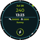 Chroma Wave Watch Face APK