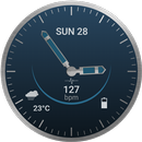 Chrome Ring Watch Face APK