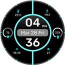 Clock Line Zifferblatt APK