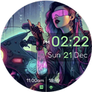 Cyberpunk - mặt đồng hồ APK