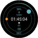 Galactic Hour - watch face APK