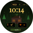 Forest Cabin - watch face APK