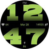 Mega Digit Watch Face