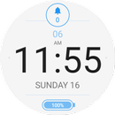Minimalist Digital Watch Face APK