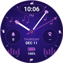 Music Vinyl Watch Face APK