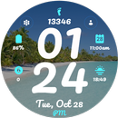 Sand Beach Watch Face APK