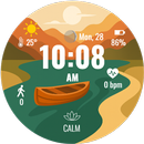 Silk Fold Watch Face APK