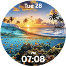 Palm Silhouette Watch Face APK