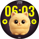 Pink Cat Watch Face APK