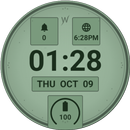 Retro LCD Watch Face APK