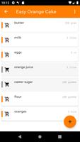 Shopping List "Orange" screenshot 1