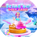 Icing on doll cake