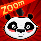 Pandas vs Ninjas Zoom Zeichen