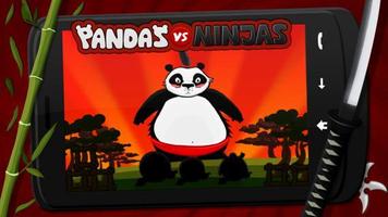 Pandas vs Ninjas Zoom plakat