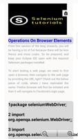 Learn Selenium Tutorials screenshot 2