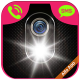 Flash on call: Call Flashlight: Flash Notification icon
