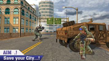 SWAT Elite Gunwar 3D: Sniper Elite Shooting Game capture d'écran 3