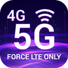 آیکون‌ 5G/4G Force LTE Only