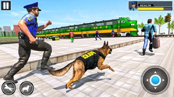Police Dog Simulator Dog Games Affiche