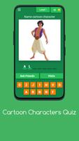 Cartoon Characters - Quiz poster
