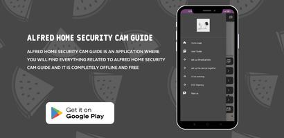 Alfred Home Security Cam Guide پوسٹر