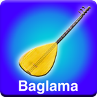 Baglama and bouzouki icon