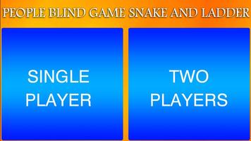 Blind People Game Snake and Ladder ポスター