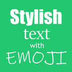 Stylish Text with Emoji icono