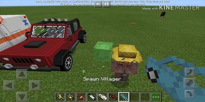 Car mod for Minecraft PE постер