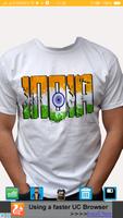 India Flag Shirt capture d'écran 3