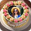 Name Photo On Birthday Cake