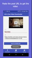 All In One Video Downloader الملصق