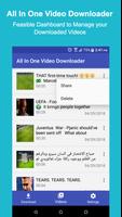 All In One Video Downloader ภาพหน้าจอ 2