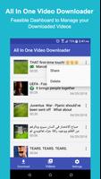 All In One Video Downloader تصوير الشاشة 2