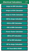 Electrical Calculators الملصق