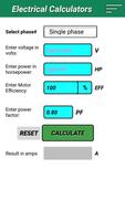 Electrical Calculators Screenshot 1