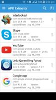 APK Extractor and Backup Apps پوسٹر