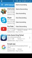 APK Extractor and Backup Apps captura de pantalla 2