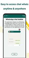 Bubble For WhatsApp capture d'écran 1