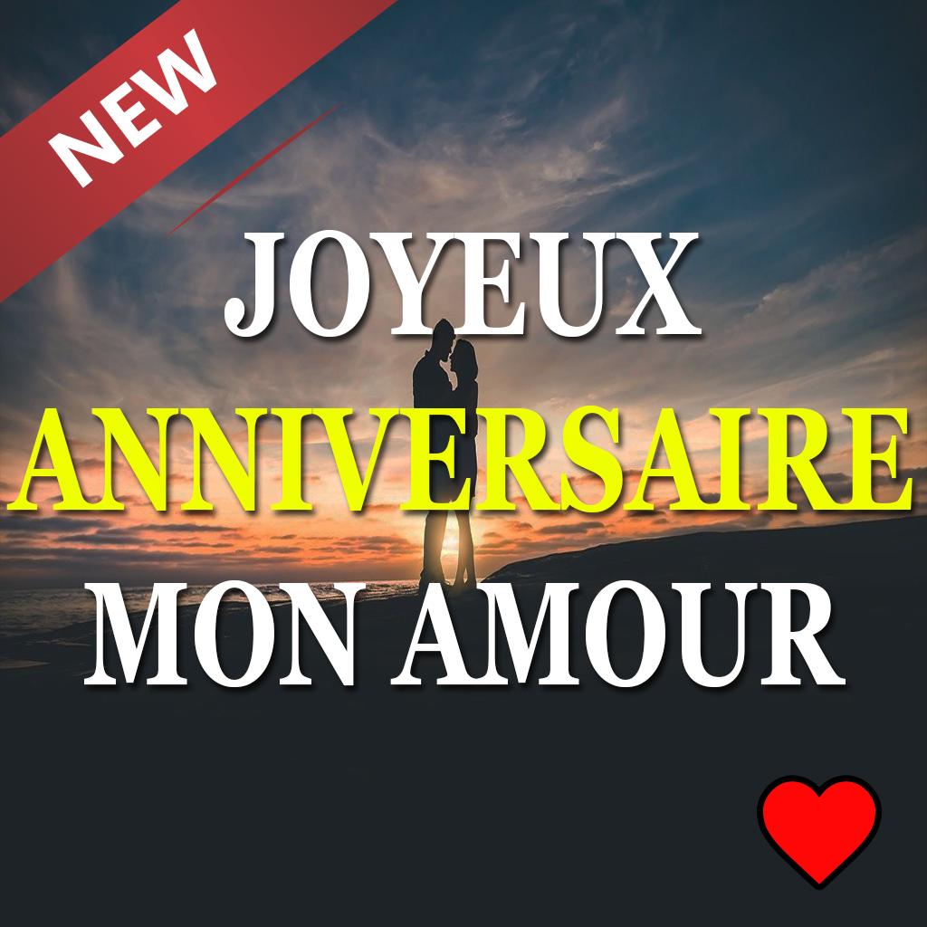 Joyeux Anniversaire Mon Amour Sms Texte Carte For Android Apk Download