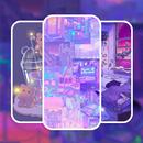 Purple Aesthetic Wallpaper-APK