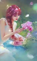 Girl Art Wallpaper HD capture d'écran 3